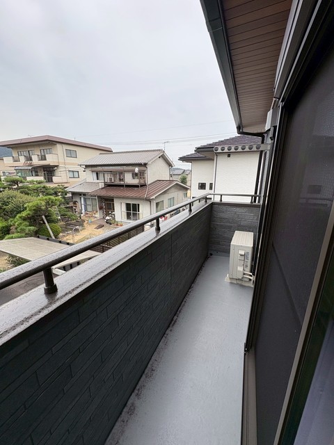 バルコニー　南向き