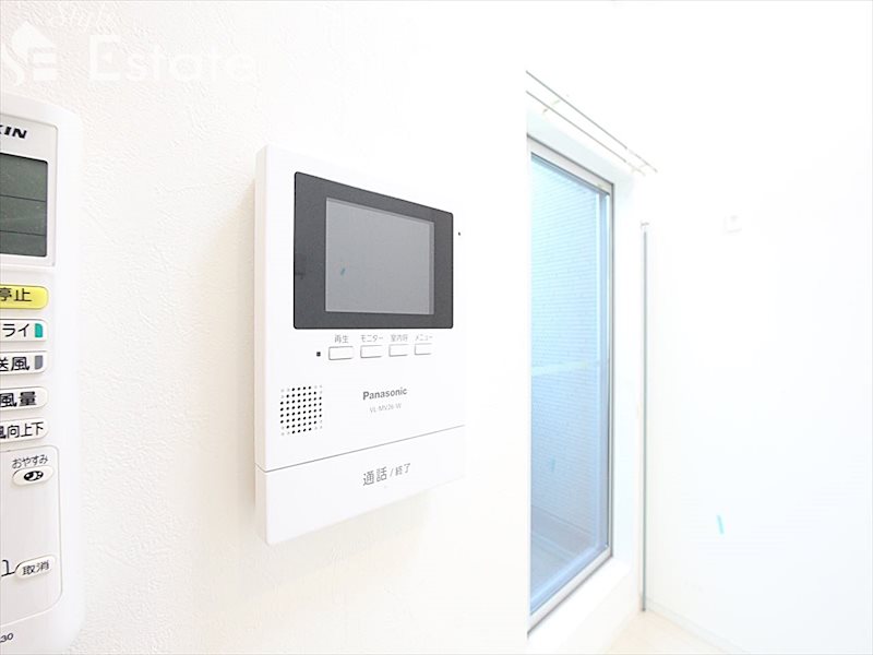 セキュリティ　モニター付きインターホン