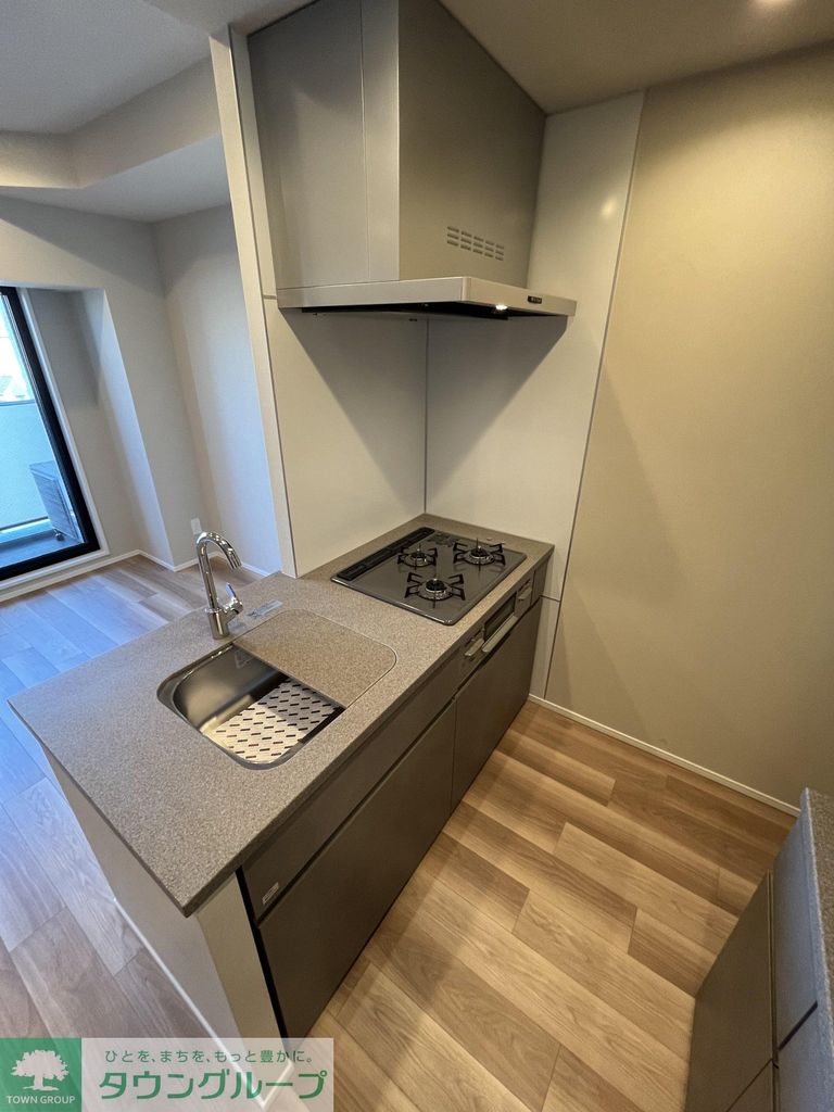 キッチン　バルコニー