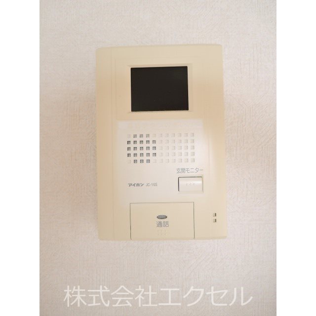 セキュリティ　来訪者の姿を確認できます。