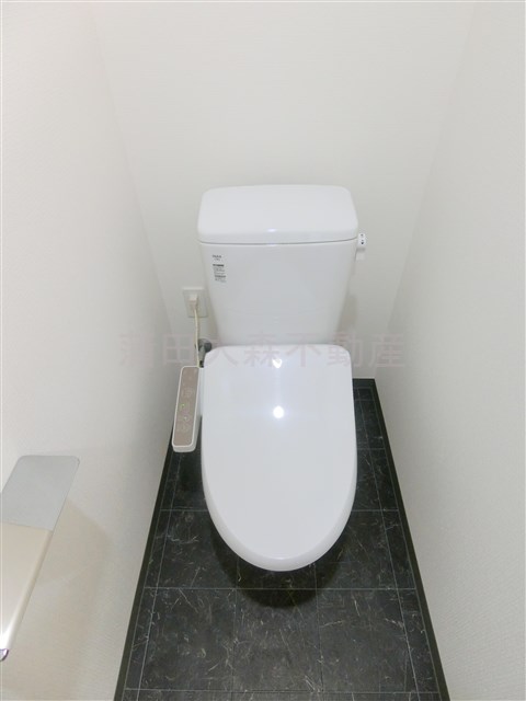 トイレ　温水洗浄便座付きのトイレ