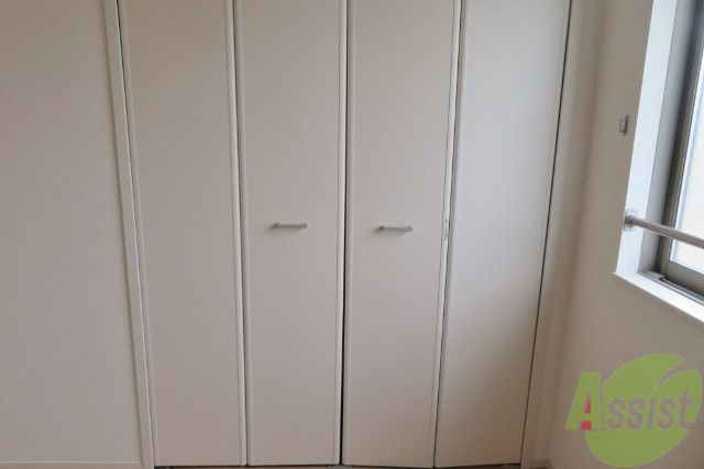 収納　収納はクローゼットです。荷物等の収納はこちらにどうぞ。