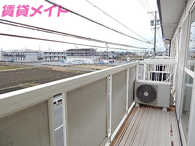 バルコニー　同物件別部屋参考写真