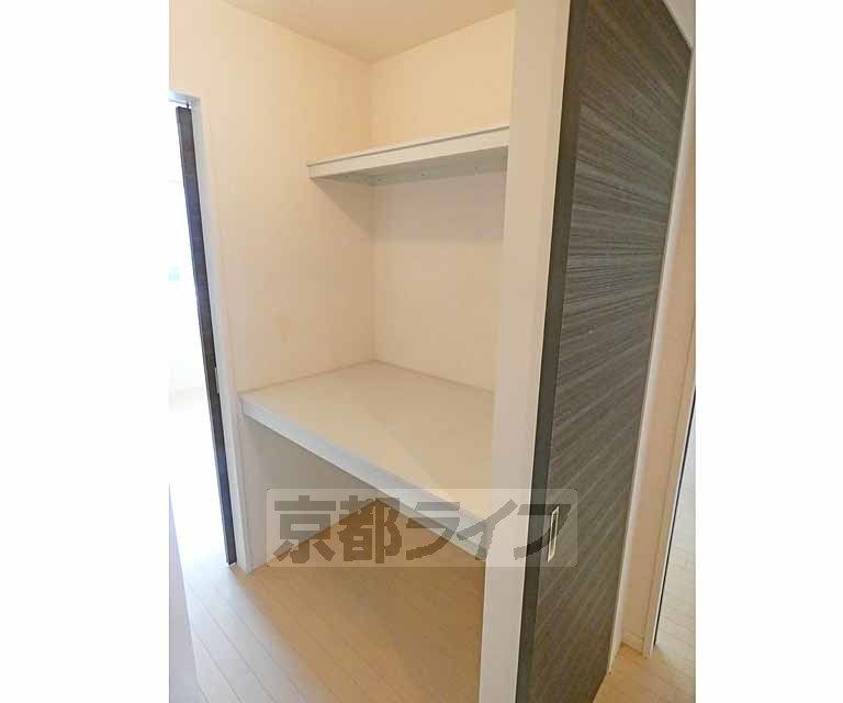 収納　ウォークインクローゼットです。