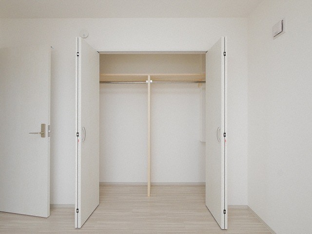 収納　収納量抜群のクローゼットです♪