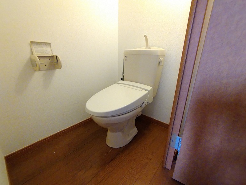 トイレ　温水洗浄便座設置