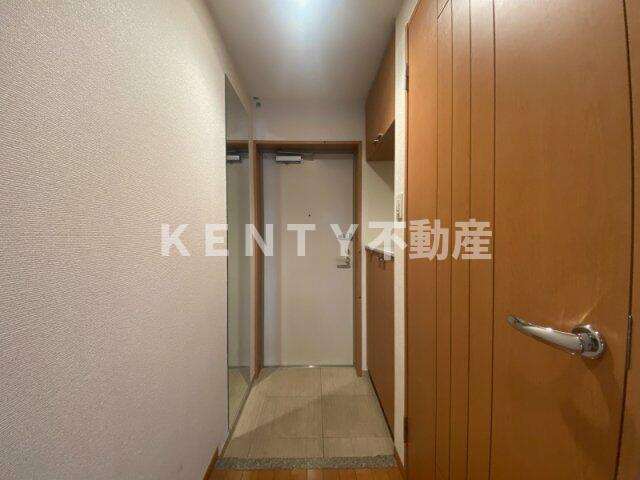 玄関　収納もある玄関です