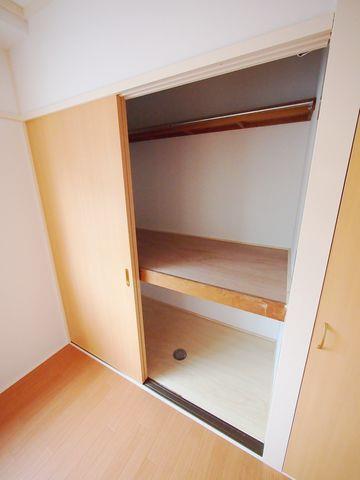 収納　収納があるのでお部屋を広く使えます