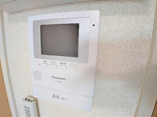 セキュリティ　モニター付きインターフォン