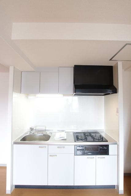 キッチン　※別部屋参考写真　グリル付きのキッチンです