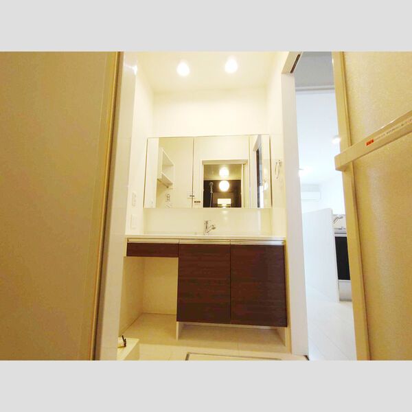 洗面設備　洗髪洗面化粧台