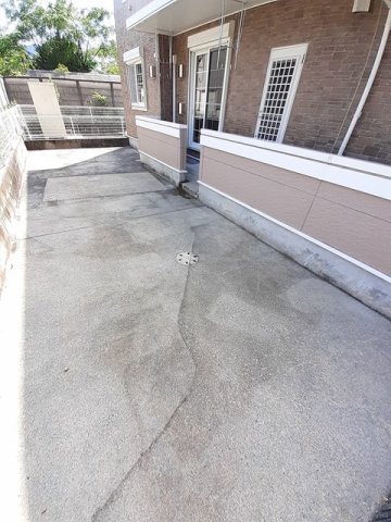 庭　お庭が付いています