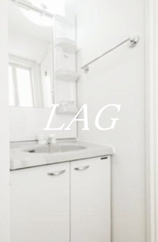 洗面設備　洗面台です。