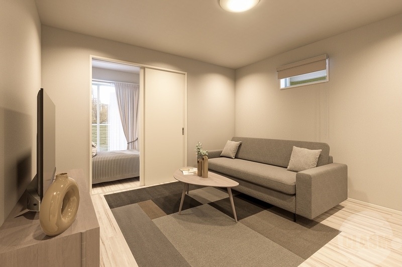 居室・リビング　８帖のリビング