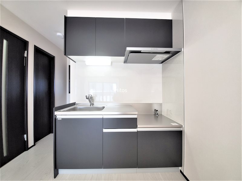 キッチン　大きなシンクが特徴の独立キッチン