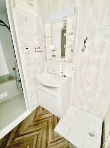 洗面設備　洗面台です。