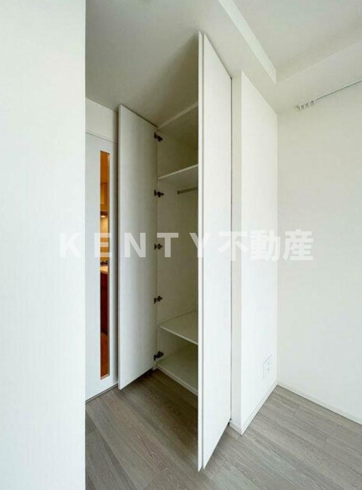 収納　大きなスペースがあり、収納には困りません