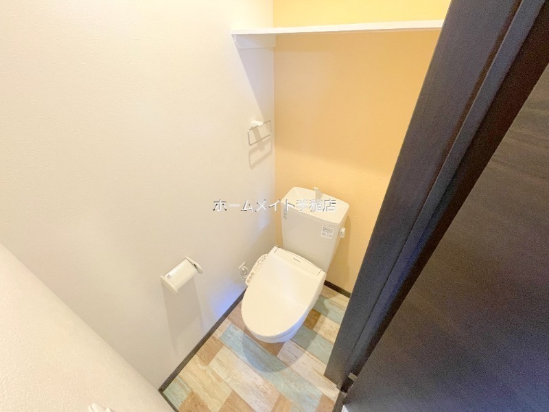 トイレ　ウォシュレット付きで快適な環境です♪