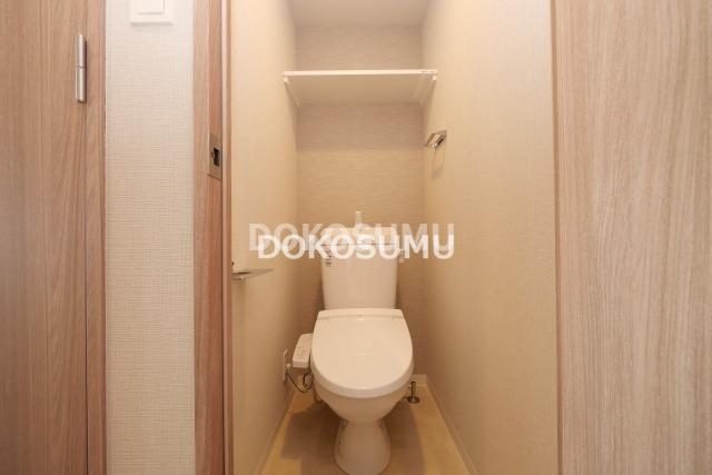 トイレ　毎日使う場所だからこそ、心地よさと清潔感にこだわりました。