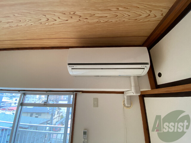 その他設備　エアコン設備、夏は涼しく、冬は暖かいですね！