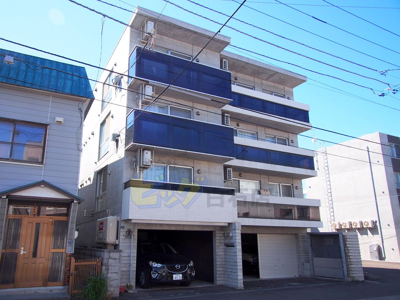建物外観　インターネットが無料で利用可能なマンションです♪