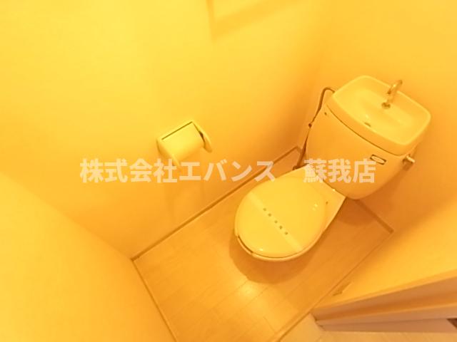 トイレ　ゆったりとした空間のトイレです