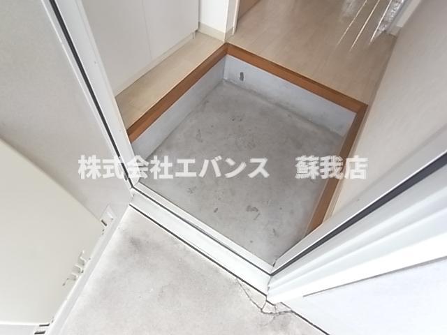 玄関　ゆったりとした玄関です