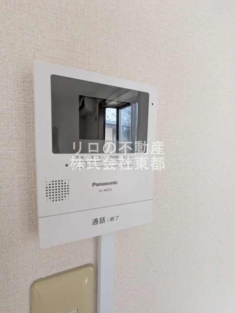 セキュリティ　訪問者が一目で分かるＴＶモニタ付インターホンです！