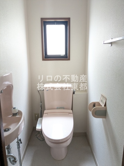 トイレ　洗浄便座付です！