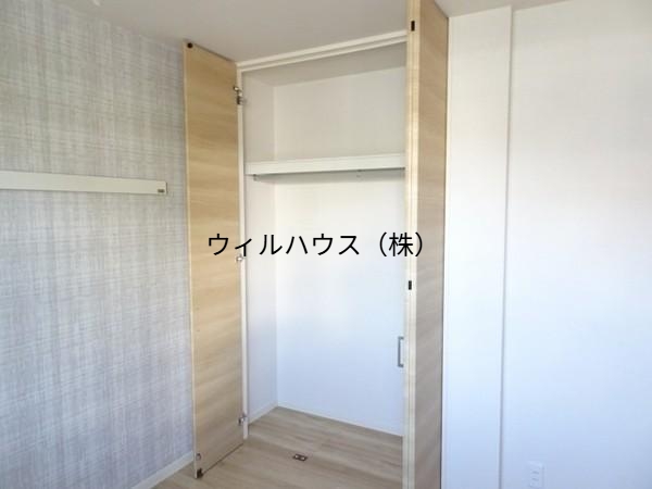 収納　クローゼット！