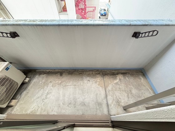 バルコニー　※別部屋の写真です