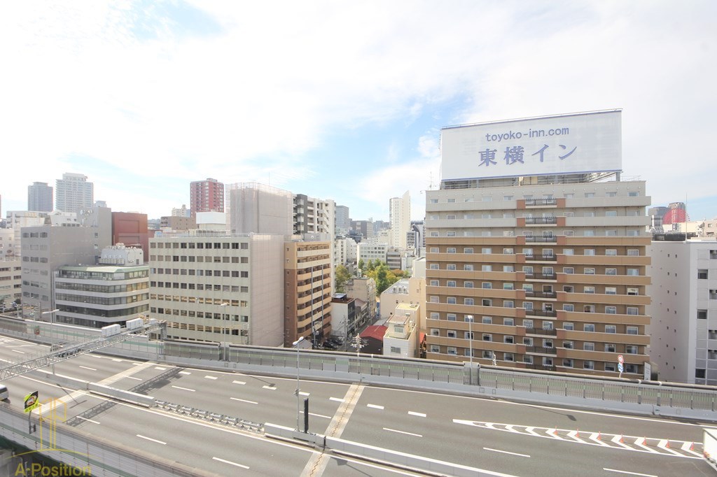 眺望　プレサンス南森町駅前