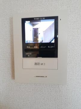セキュリティ　カメラ付インターホン