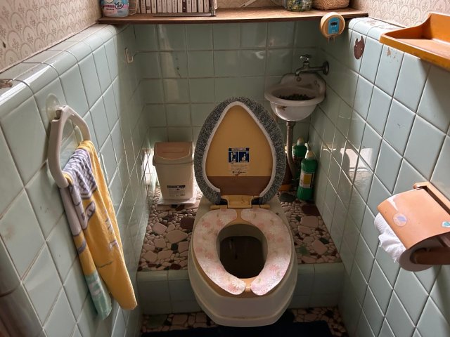 茨城県下妻市北大宝 戸建てのトイレ写真