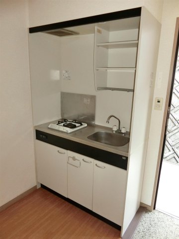 キッチン　1口ガスコンロ付きのキッチン♪