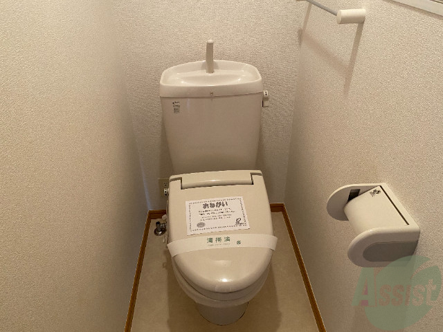 トイレ　シンプルなトイレです。毎日お世話になっています。
