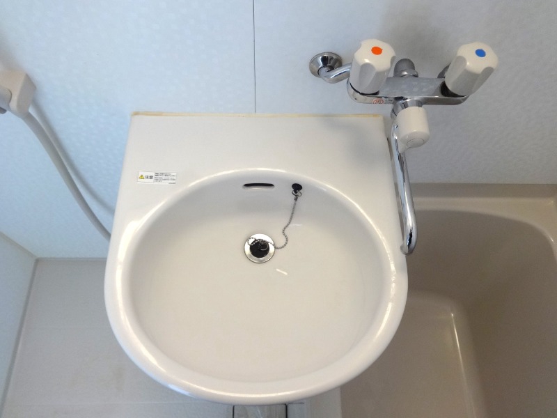 洗面設備　独立タイプではありませんが・・。