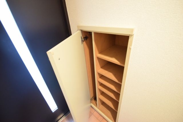 玄関　下駄箱付きの玄関です