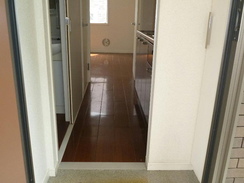 玄関　シューズボックス完備の玄関です。(同建物の別部屋の写真)