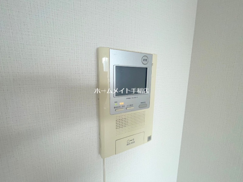 セキュリティ　モニター付きインターホン♪