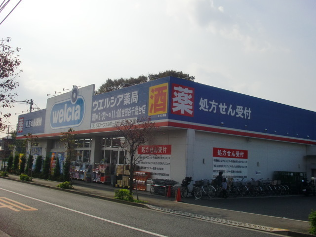 ドラックストア　ウェルシア薬局世田谷千歳台店（ドラッグストア）まで980m