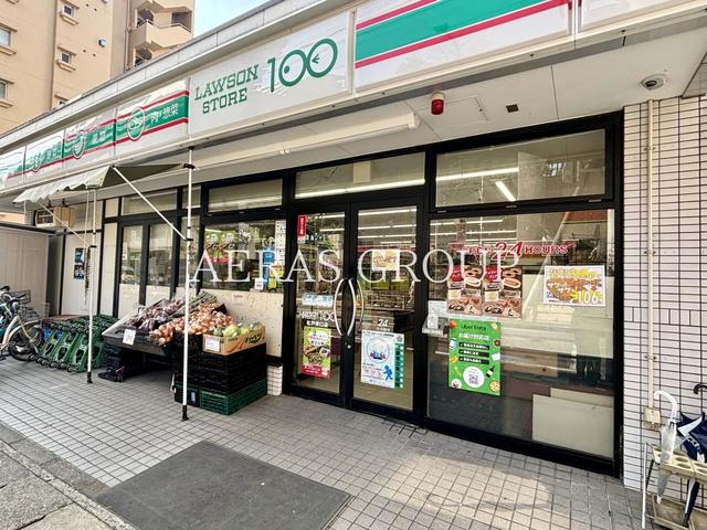 コンビニ　ローソンストア100 松戸東口店（コンビニ）まで74m