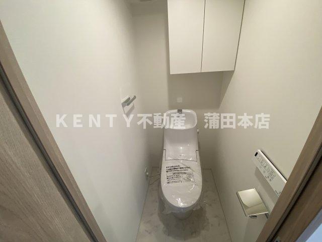 トイレ　ゆったりとした空間のトイレです