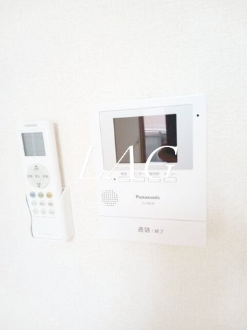 セキュリティ　モニター付インターホンです。