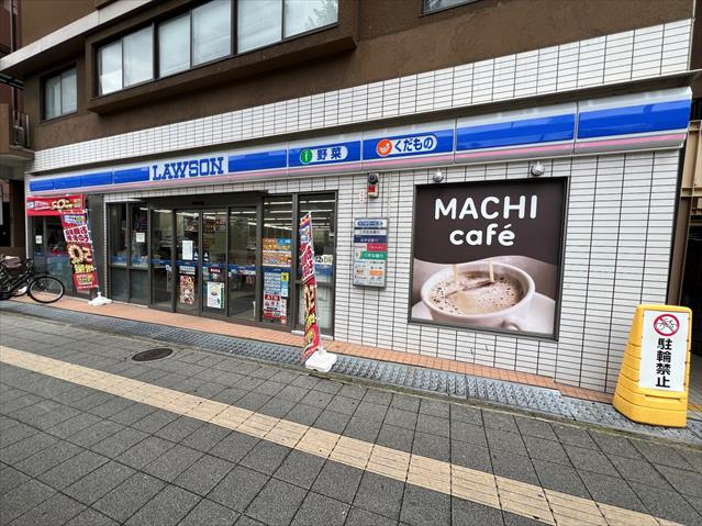 コンビニ　ローソン長田駅西店（コンビニ）まで15m