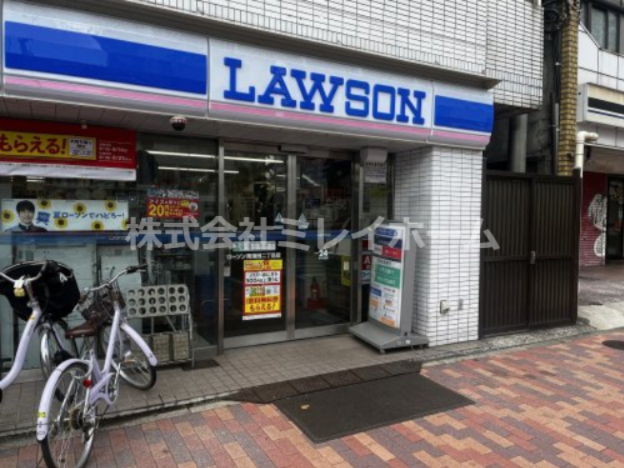 コンビニ　ローソン　南蒲田二丁目店（コンビニ）まで115m