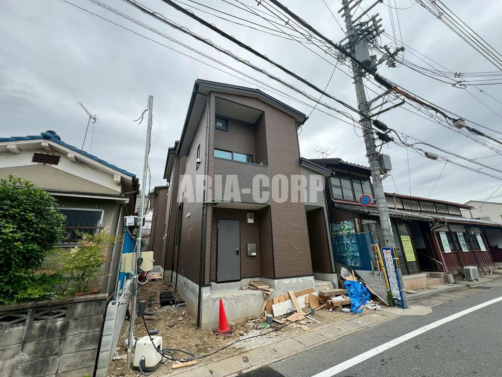 建物外観　2026年完成、大手ハウスメーカー施工のデザイナーズアパート