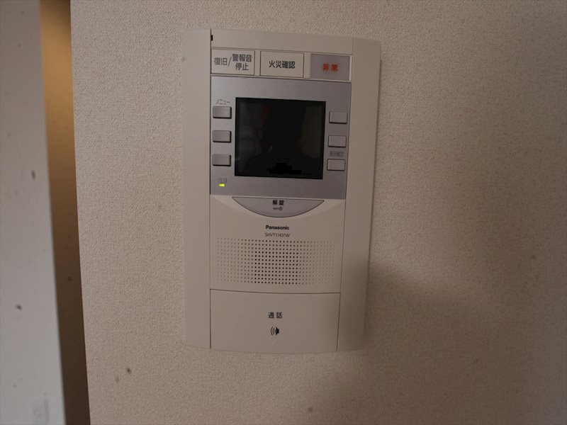 セキュリティ　ＴＶモニター付インターホン完備