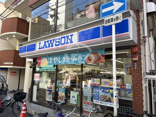 コンビニ　ローソン 十三店（コンビニ）まで100m