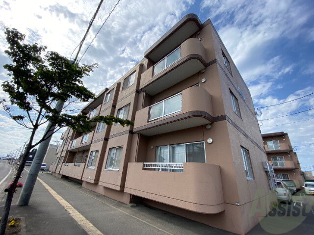 建物外観　札幌市北区篠路三条「ノーヴァ３２Ａ」